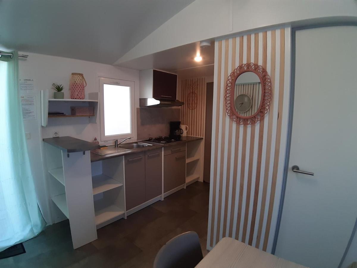 Mobil Home 4 6 Pers Climatise Camping Eurolac Aureilhan  Екстериор снимка